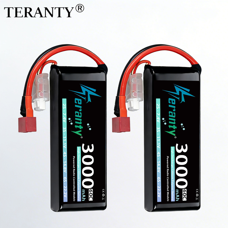 Rc Hobby & Maskinservice I Eskilstuna - TERANTY 2S 3000mAh Lipo Battery 7.4V