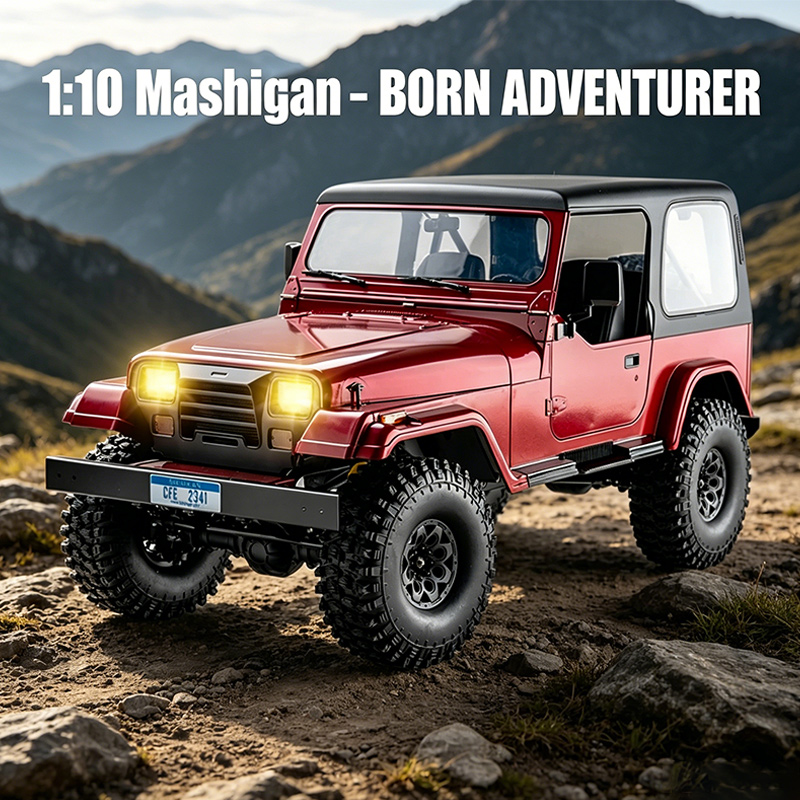 Rc Roc Hobby - FMS ROCHOBBY 1:10 Mashigan RC Rock