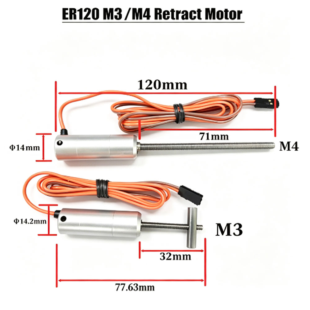 Jp Hobby-Rc - Full Metal Electric Retract Motor JP