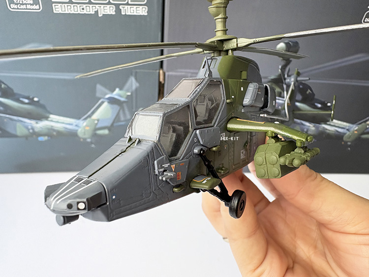 Rc Helicopter Hobby Grade - 1/72 Scale Eurocopter EC665 Tiger UHT