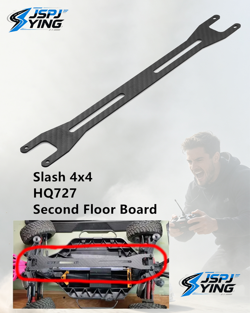 Rc Roc Hobby - High Strength Lightweight Carbon Fiber Second