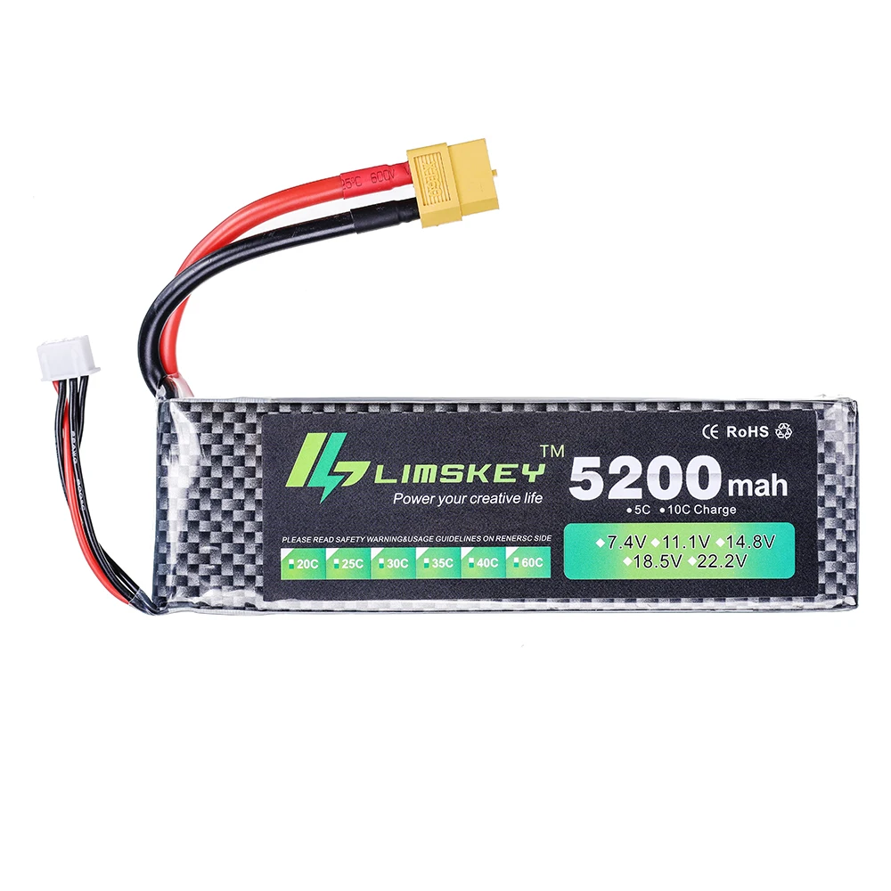 Limskey Power battery 7.4V 520 - огляд і ціна Hobby Rc Quadcopters