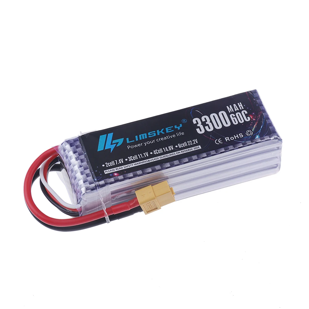 4S LiPo Battery 14.8V 3300mAh  - огляд і ціна Hobby Rc Quadcopters
