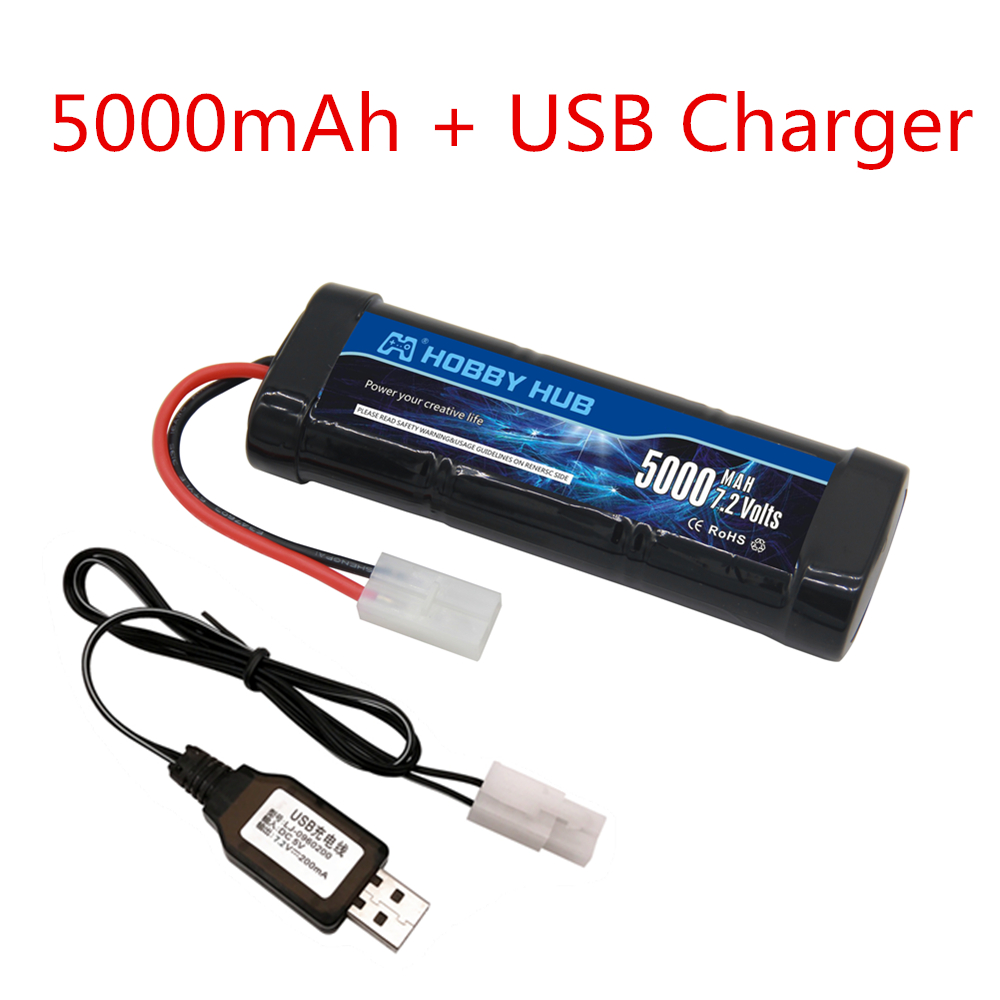 7.2V 5000mAh Ni-MH Battery Pac - огляд і ціна Rc Hobby & Maskinservice I Eskilstuna