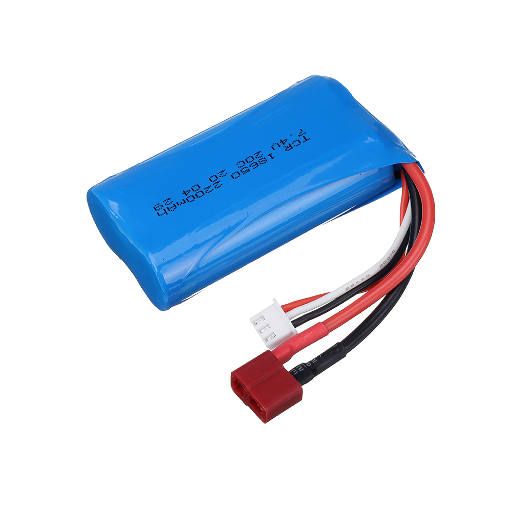 7.4V 2200mAh 18650 Lipo Batery - огляд і ціна Rc Hobby & Maskinservice I Eskilstuna