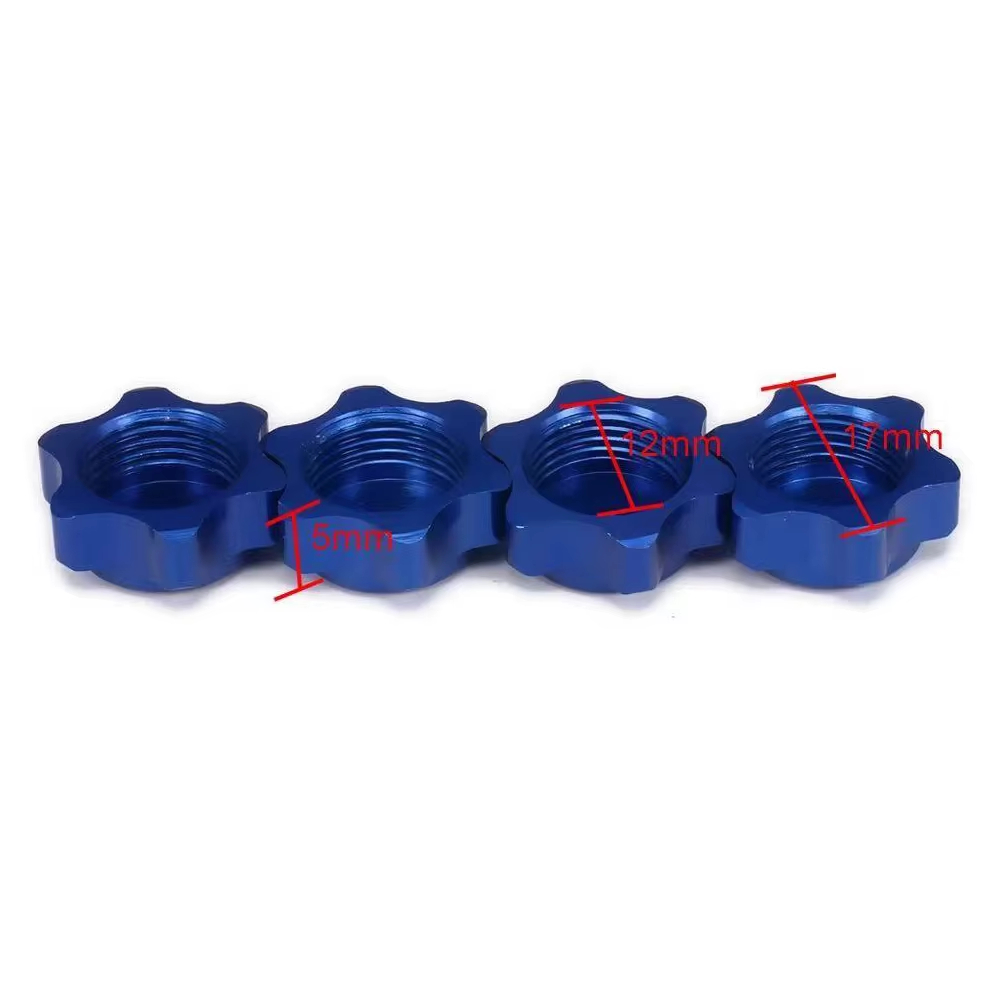17mm Aluminum Wheel Hub Hex Nu - огляд і ціна Rc Hobby & Maskinservice I Eskilstuna