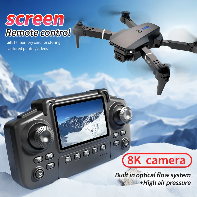 Professional E88 PRO Drone wit - огляд і ціна Hobby Rc Quadcopters