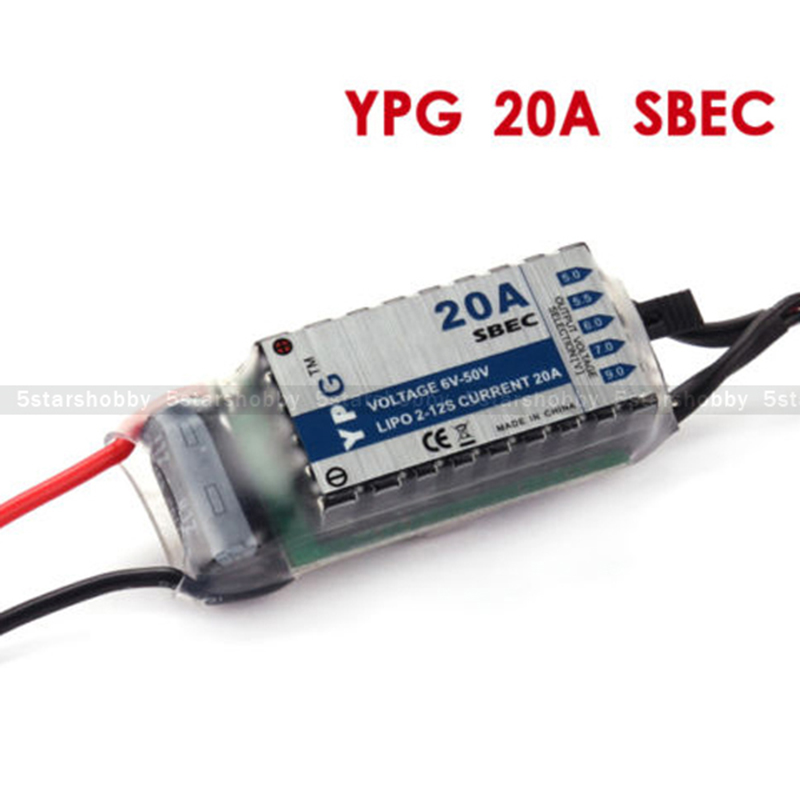 YPG HV SBEC High Quality ESC 2 - огляд і ціна Rc Helicopter Hobby Grade