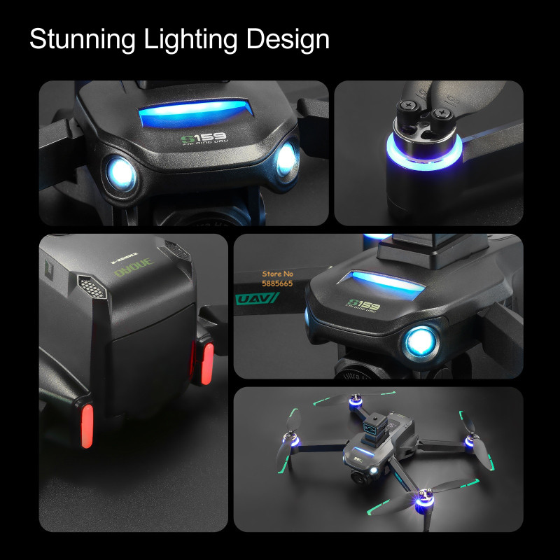 8K Dual Camera 5G WIFI FPV Rem - огляд і ціна Hobby Rc Quadcopters