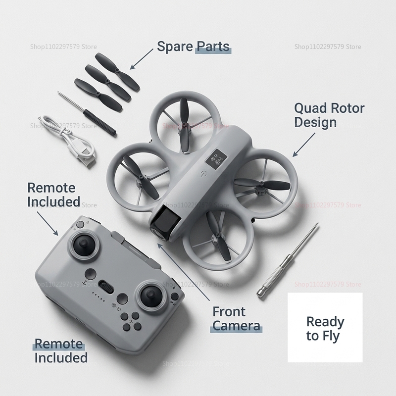 Mini Drone with 8K HD Camera F - огляд і ціна Hobby Rc Quadcopters