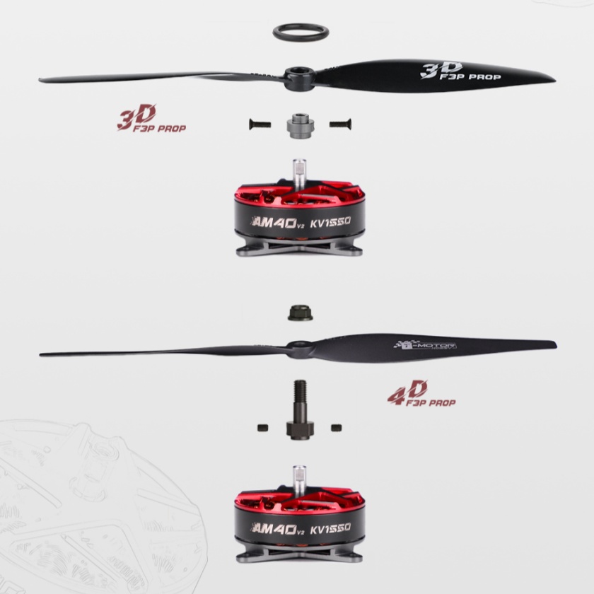 T-Hobby AM40 V2 3D/4D 2-3S Pow - огляд і ціна Rc Hobby & Maskinservice I Eskilstuna