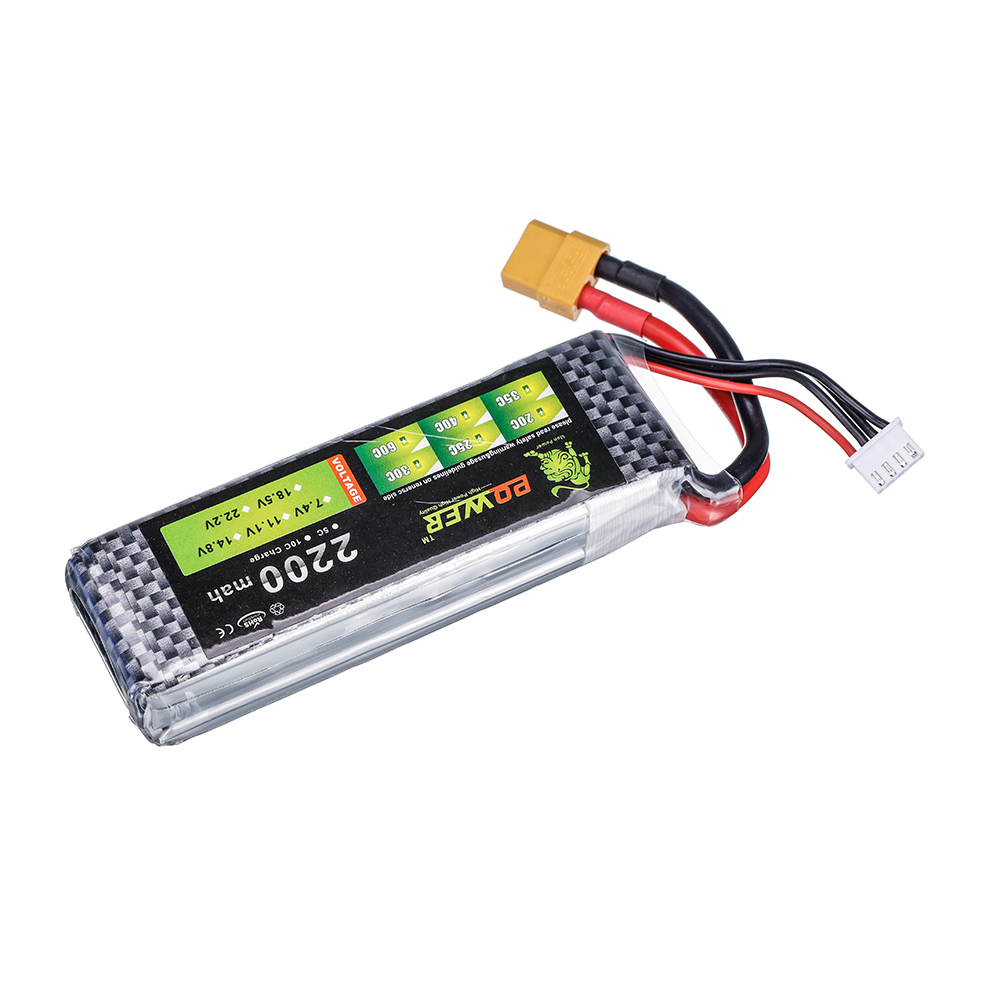 3S 11.1V 2200mAh 35C Lipo Batt - огляд і ціна Hobby Rc Quadcopters