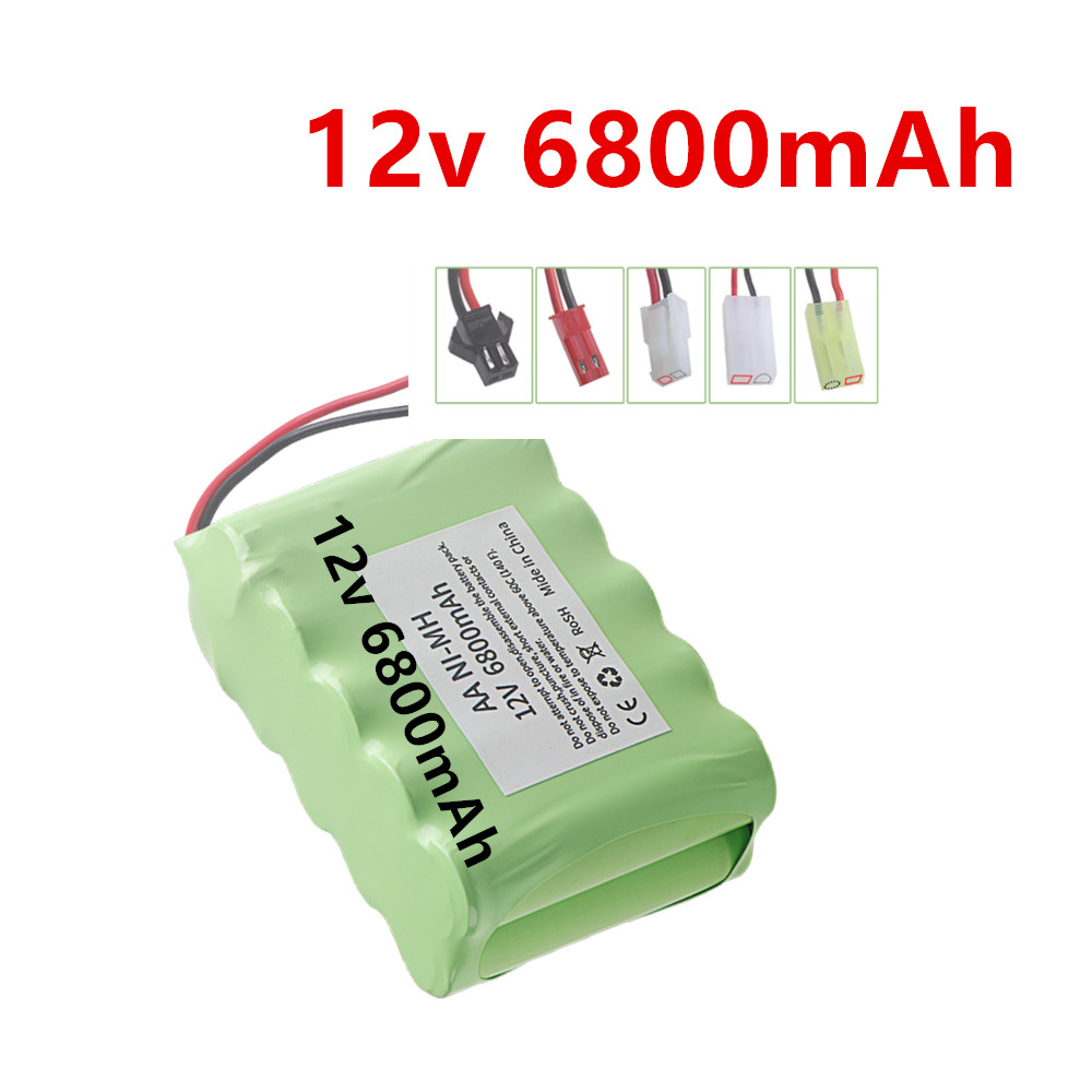 12v 6800mAh NI-MH Rechargeable - огляд і ціна Rc Hobby Light