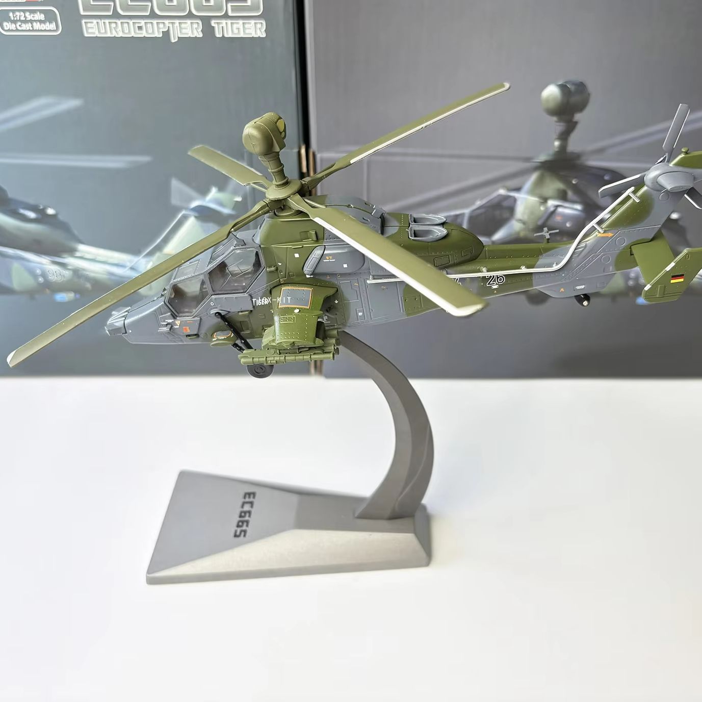 1/72 Scale Eurocopter EC665 Ti - огляд і ціна Rc Helicopter Hobby Grade