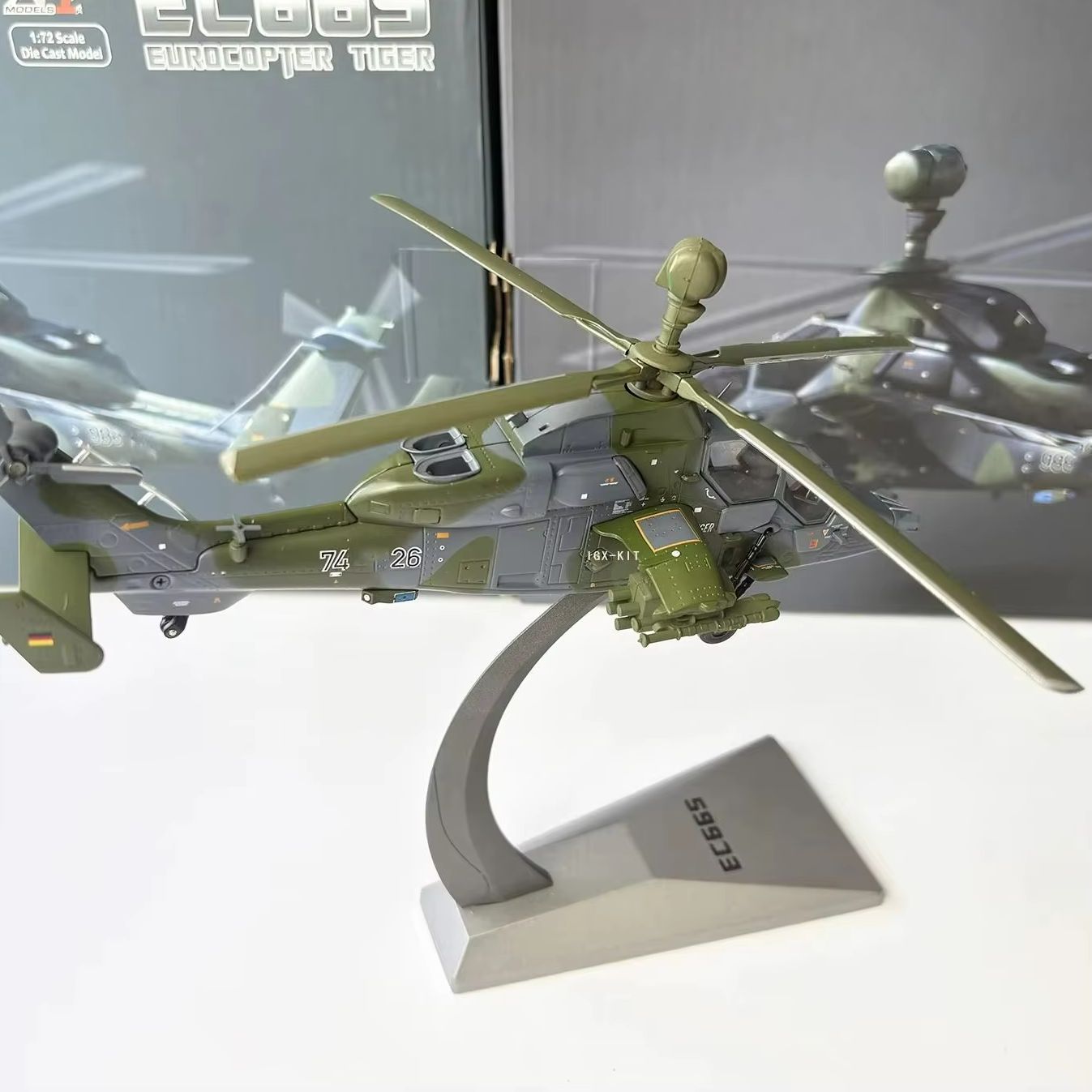 1/72 Scale Eurocopter EC665 Ti - огляд і ціна Rc Helicopter Hobby Grade