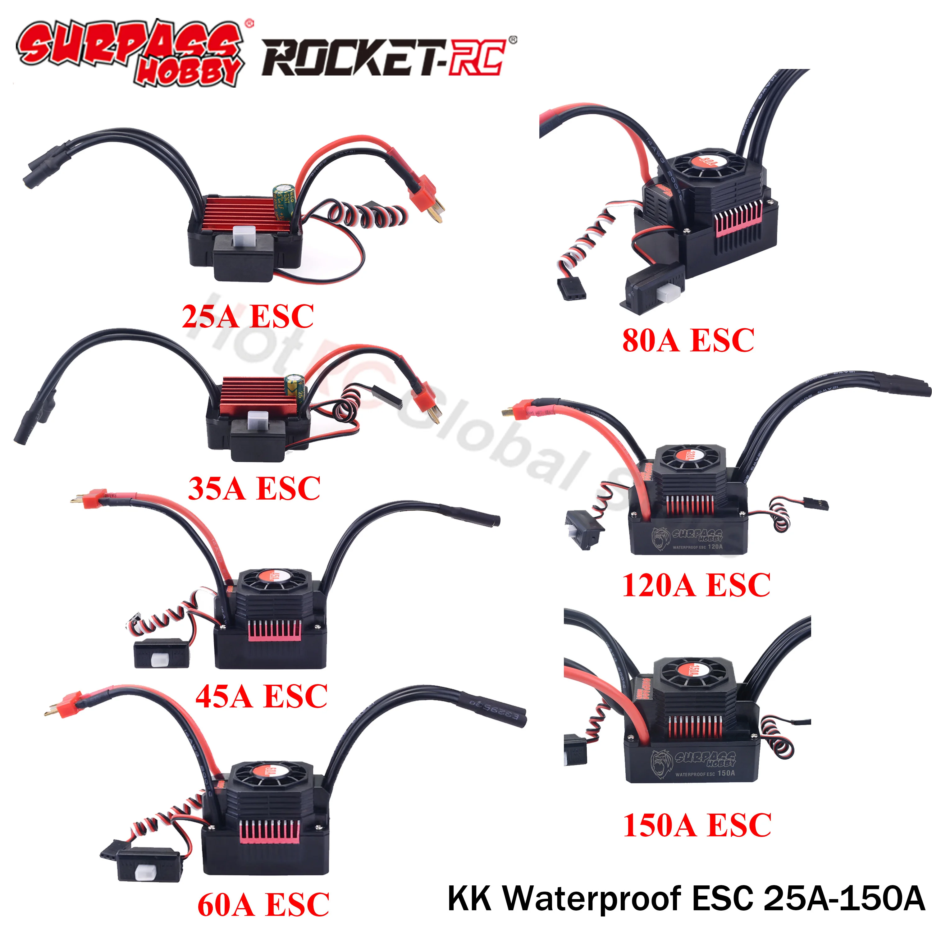 SURPASS HOBBY KK 25A 35A 45A 6 - огляд і ціна Rc Hobby & Maskinservice I Eskilstuna