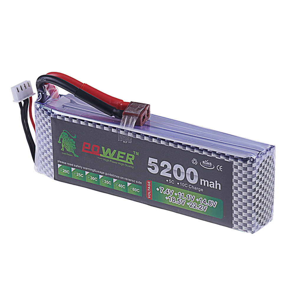3S Lipo Battery 11.1V 5200mah  - огляд і ціна Hobby Rc Quadcopters