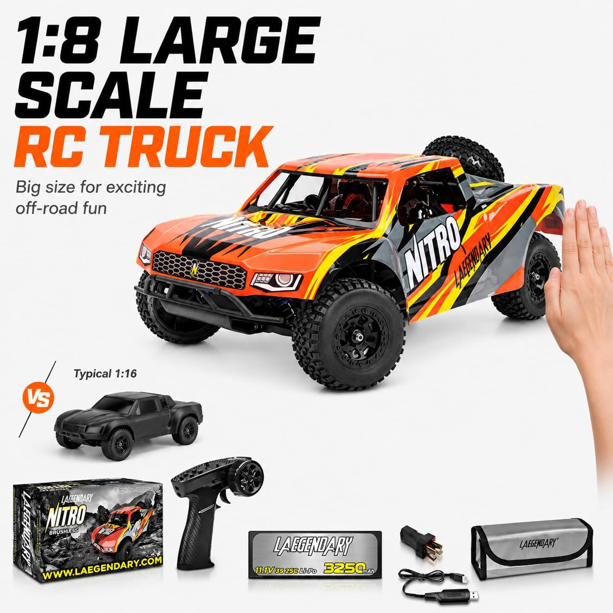All-Wheel Drive 2.4GHz Short C - огляд і ціна Rc Roc Hobby