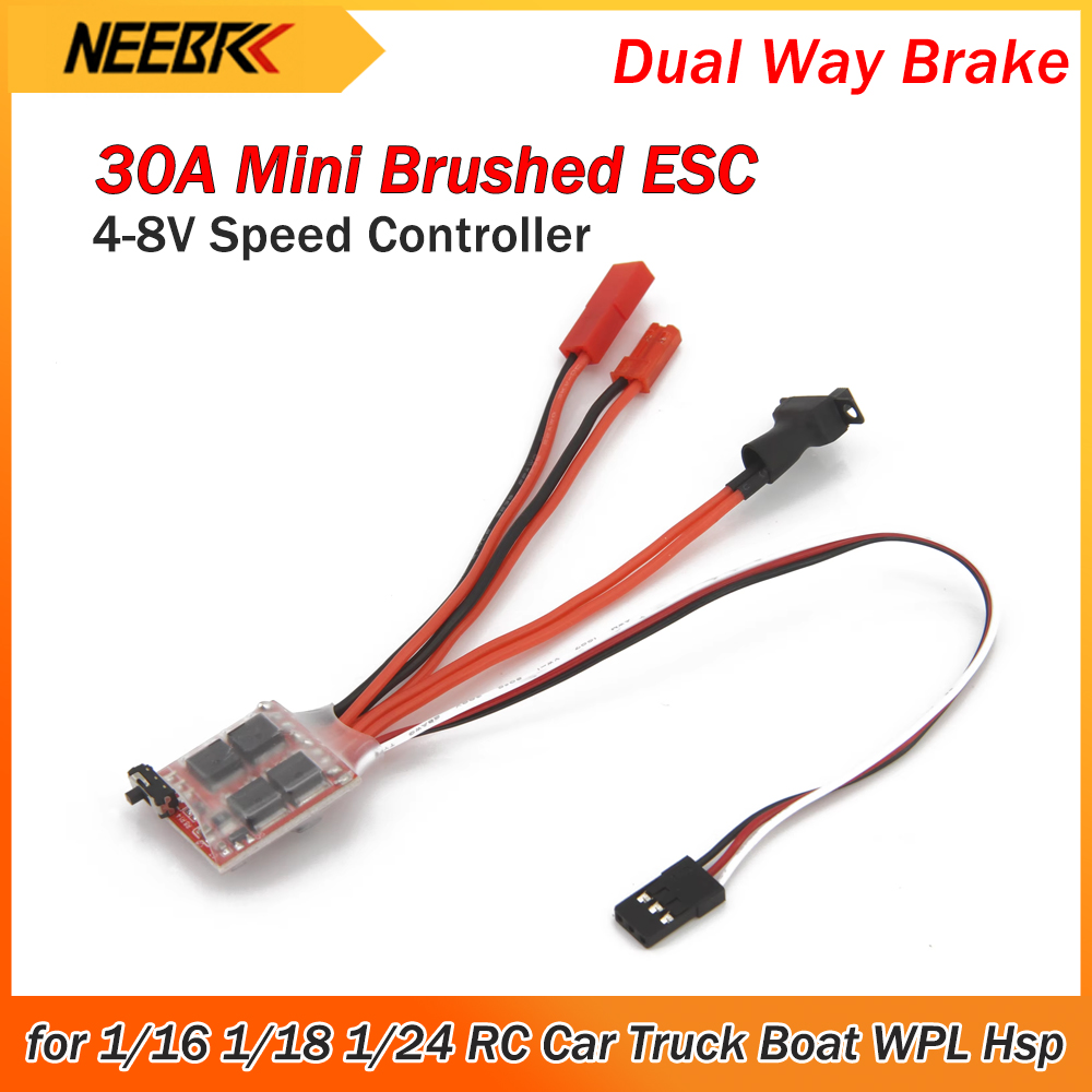 30A Mini Brushed ESC Dual Way  - огляд і ціна Rc Hobby Quotes